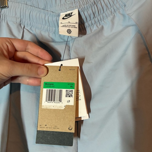 Nike Light Blue Track Pants - Picture 6 of 9